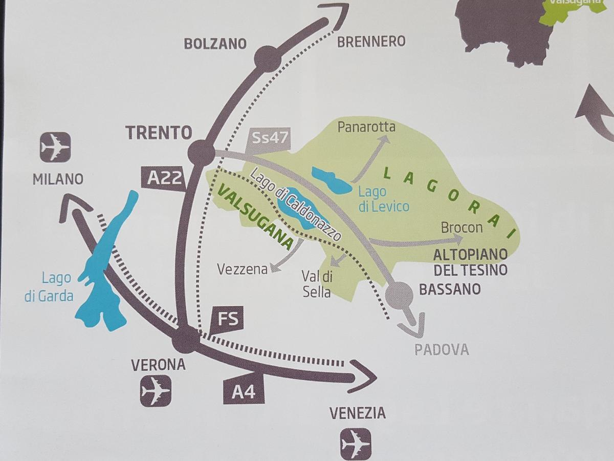 Вілла Masetto Egidio Eco-Agritur Strigno Екстер'єр фото